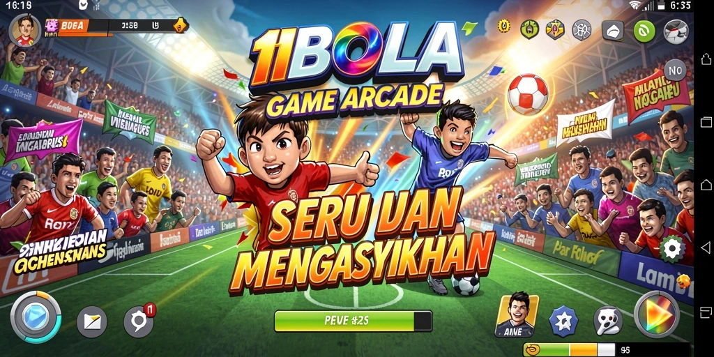 Screenshot menarik dari gameplay seru 11BOLA yang penuh aksi.