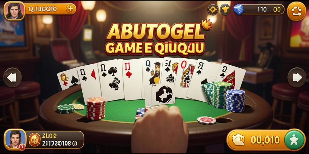 Tampilan gameplay QiuQiu yang menarik dan seru di ABUTOGEL.