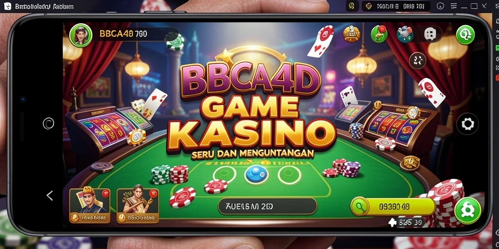 Gameplay BBCA4D menampilkan suasana kasino yang memikat dan interaktif.
