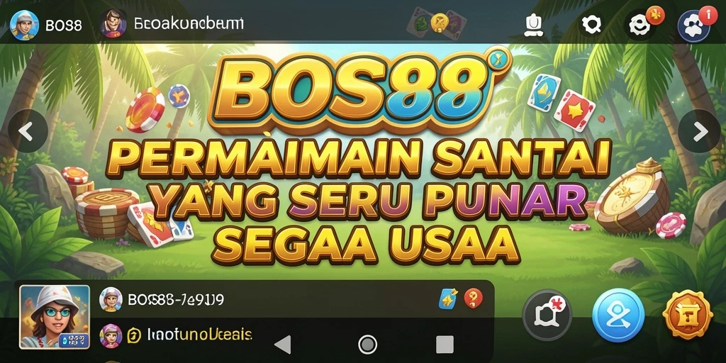 Tampilan gameplay seru dari BOS88 yang menghibur dan menyenangkan.