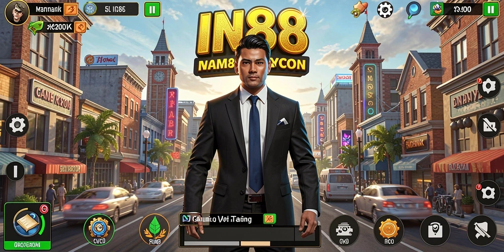 Screenshot gameplay IN88 yang menampilkan pengalaman Tycoon yang mendebarkan.
