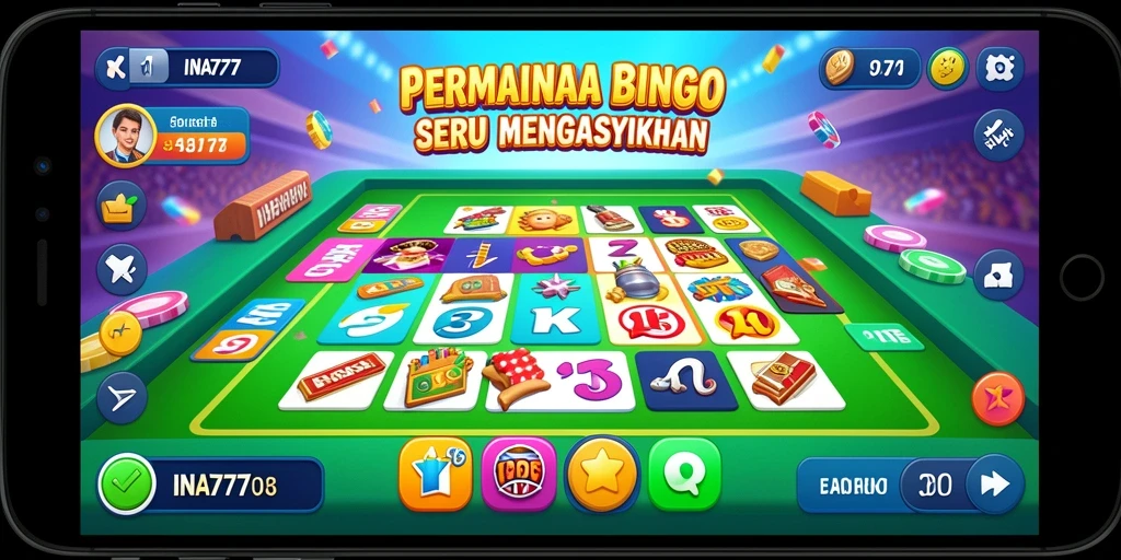 Tampilan gameplay Bingo yang menegangkan dan menyenangkan.