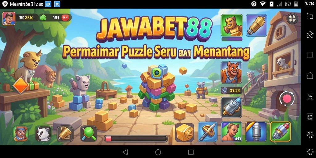 Tampilan menarik dari gameplay JAWABET88 yang menantang.