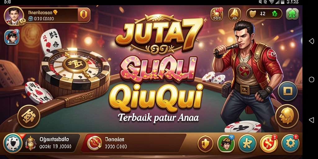 Tampilan gameplay yang seru dan interaktif dalam JUTA7.