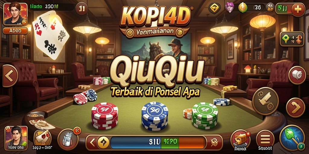 Gameplay seru KOPI4D dalam aksi QiuQiu.
