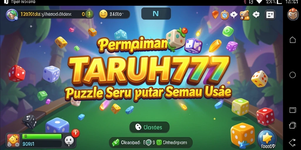 Screenshot gameplay TARUH777 dengan tantangan Puzzle menarik.