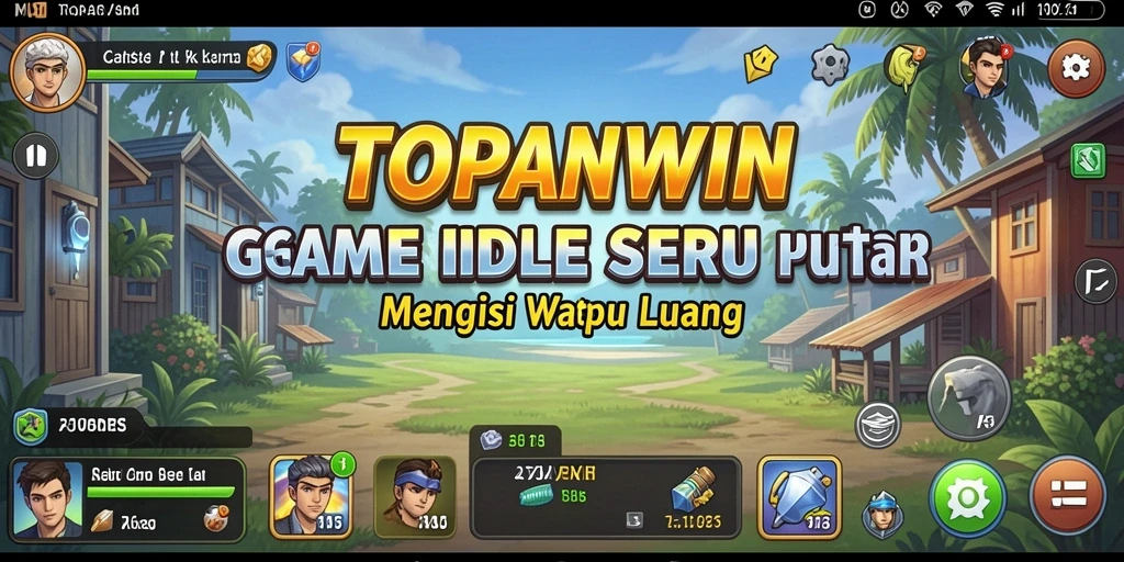 Tampilan gameplay <strong>TOPANWIN</strong> yang menarik dalam suasana Idle.